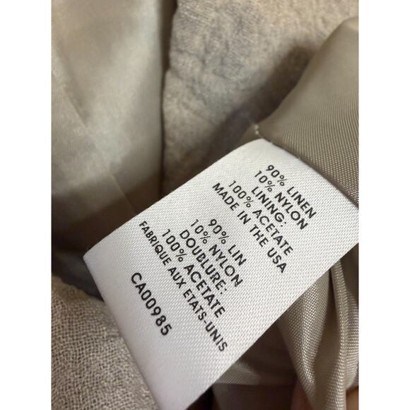 Nanette Lepore Size 6 Stylish Blazer Khaki Chic - Picture 4 of 7